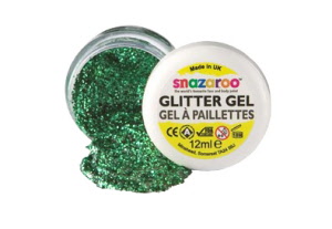 glitter gel pot spill +lid